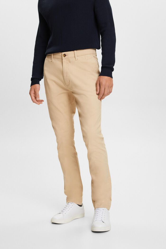Chinohose aus Baumwollstretch