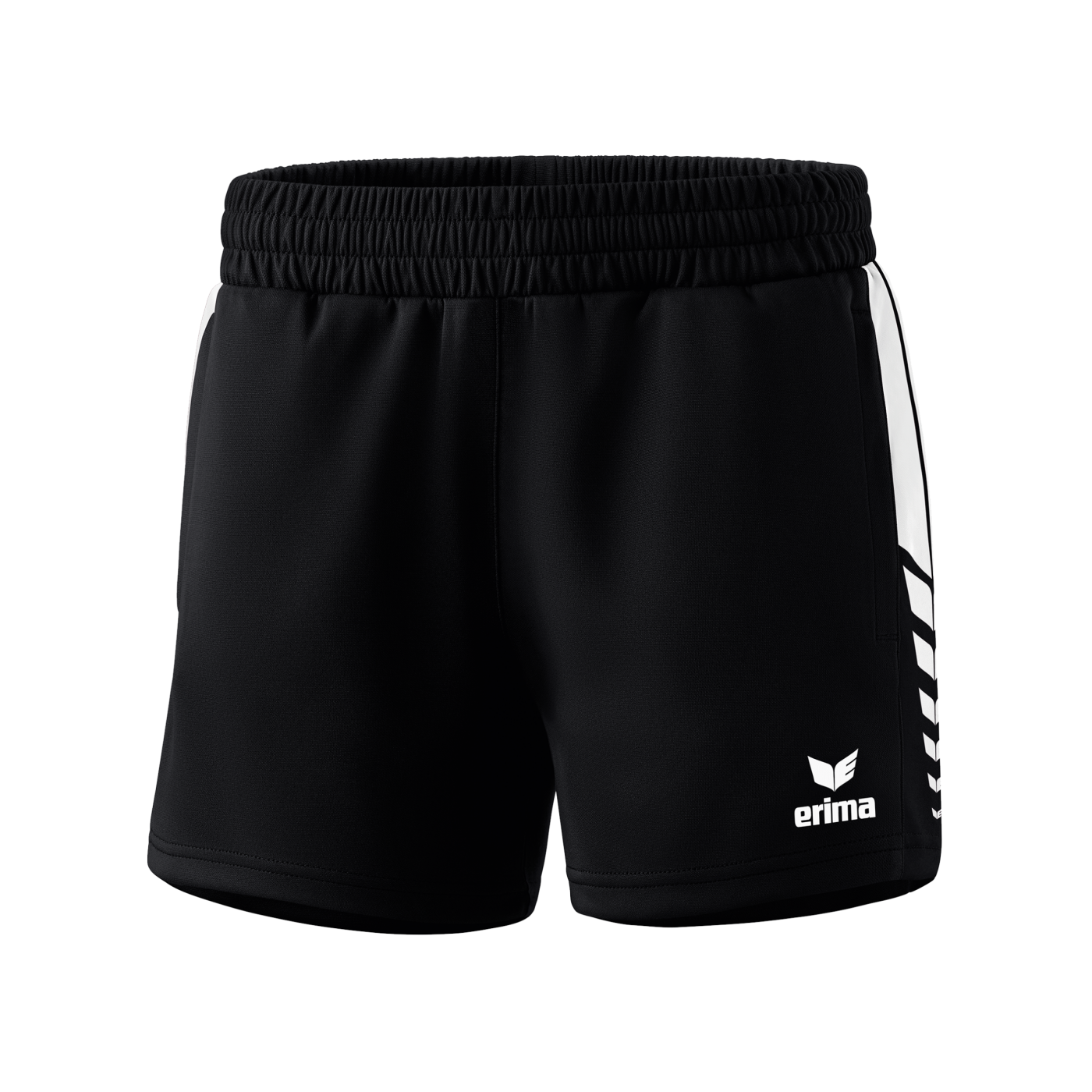 Erima Six Wings Worker Short Damen Schwarz Weiss