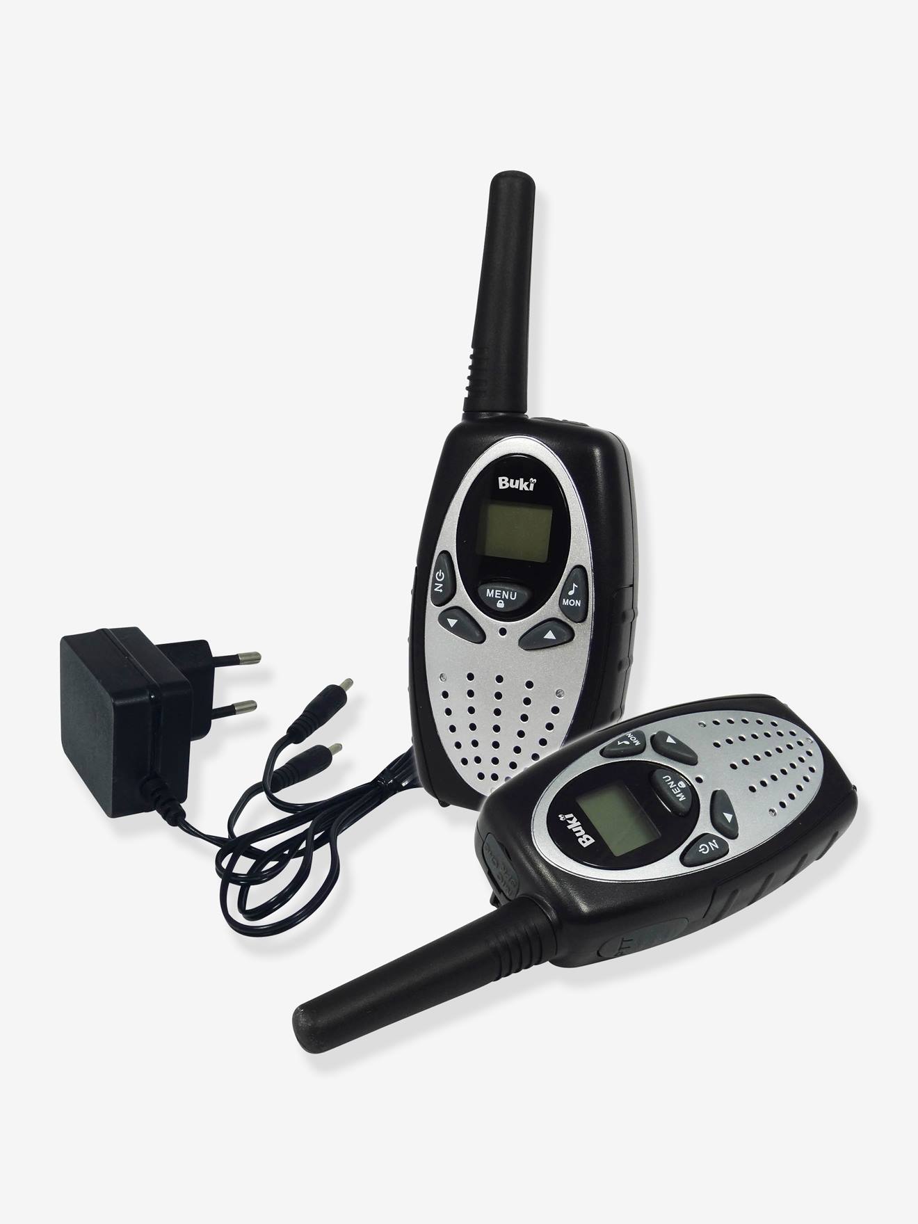 Talkie Walkie rechargeables BUKI noir