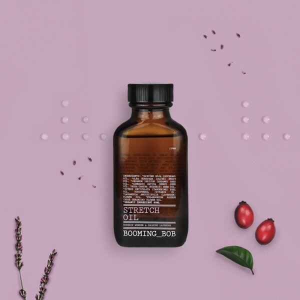 Booming Bob Stretch Mark Oil Rosehip Wonder & Calming Lavender Körperöl