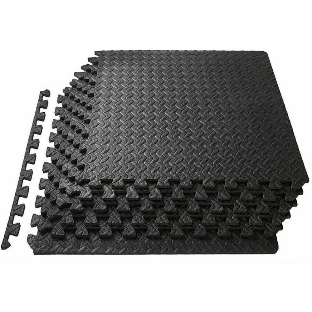 jalleria Bodenmatte 12x robuste, ineinandergreifende Weichschaum-Fußmatten (1-St)