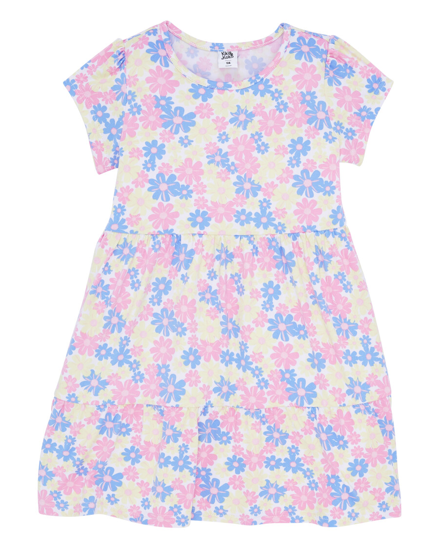 Kleid mit Volant