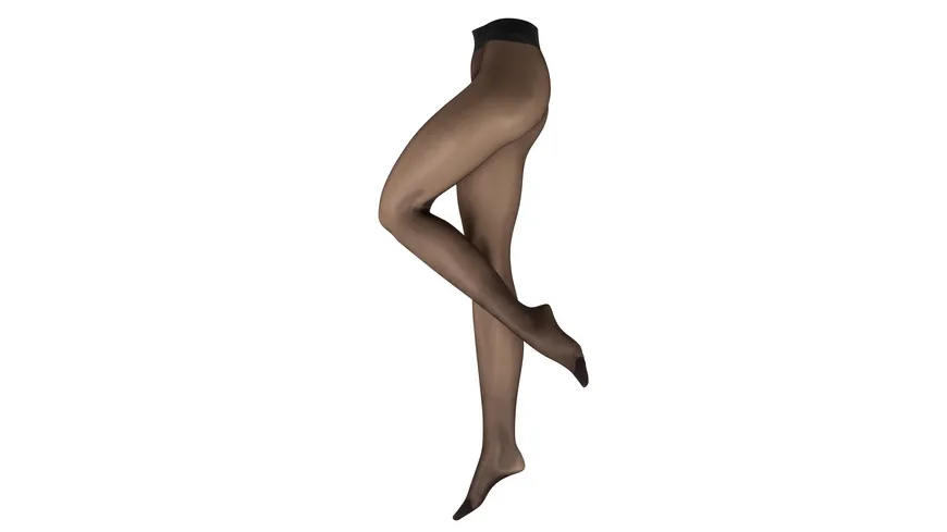 ELBEO Damen Feinstrumpfhose Massage Active 20 DEN schwarz