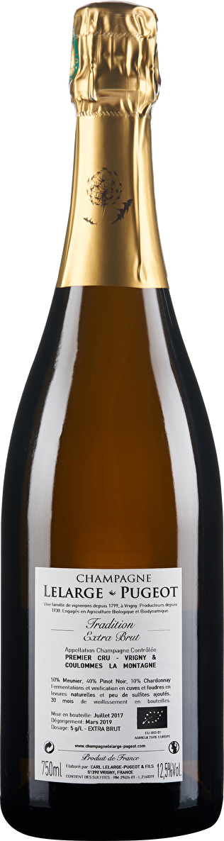 Lelarge-Pugeot Champagne Premier Cru Extra Brut Tradition