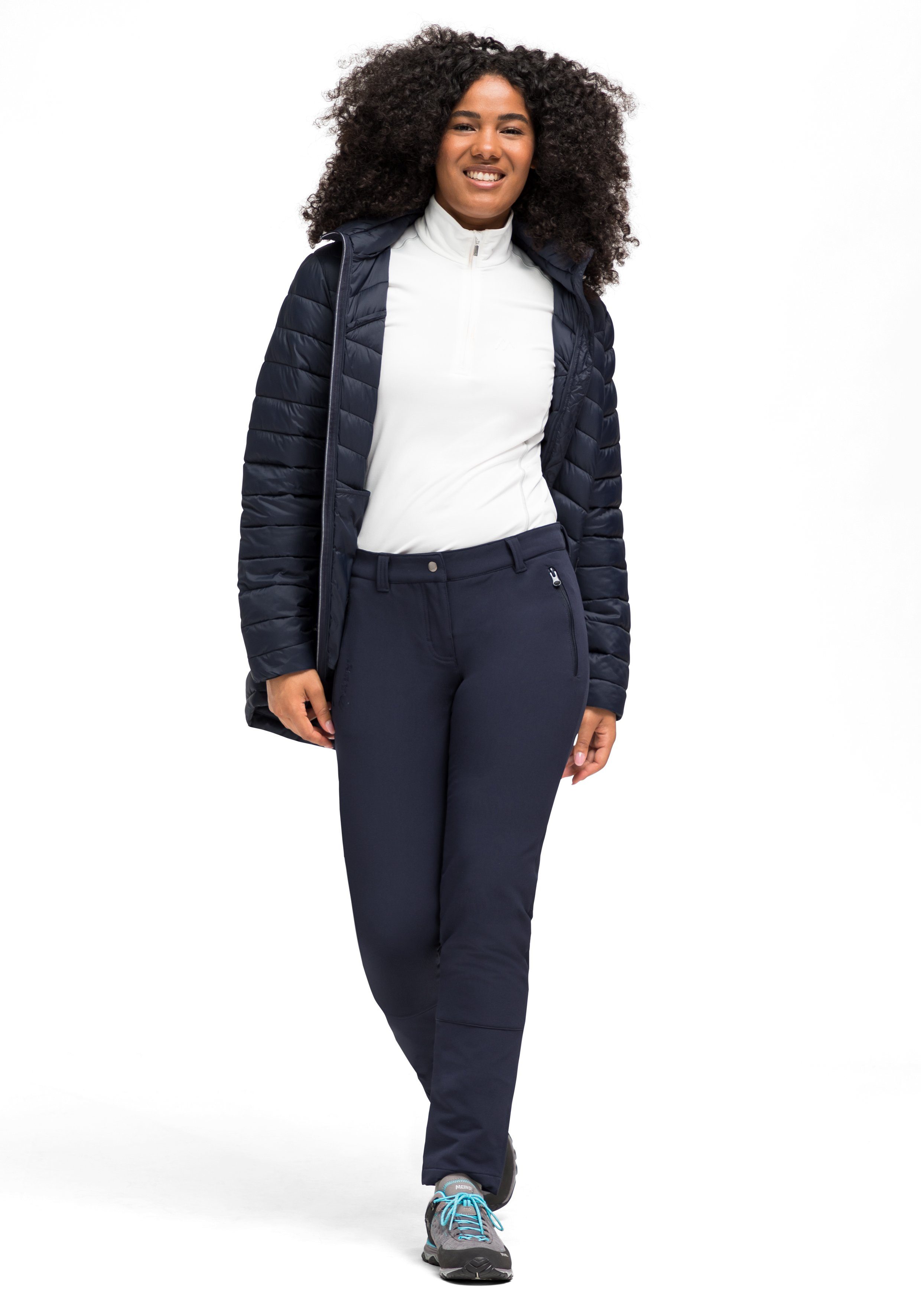 Maier Sports Funktionshose Helga slim Slim fit, Winter-Outdoorhose, sehr elastisch