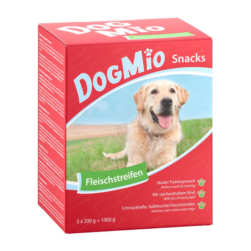 DogMio Fleischstreifen Rind