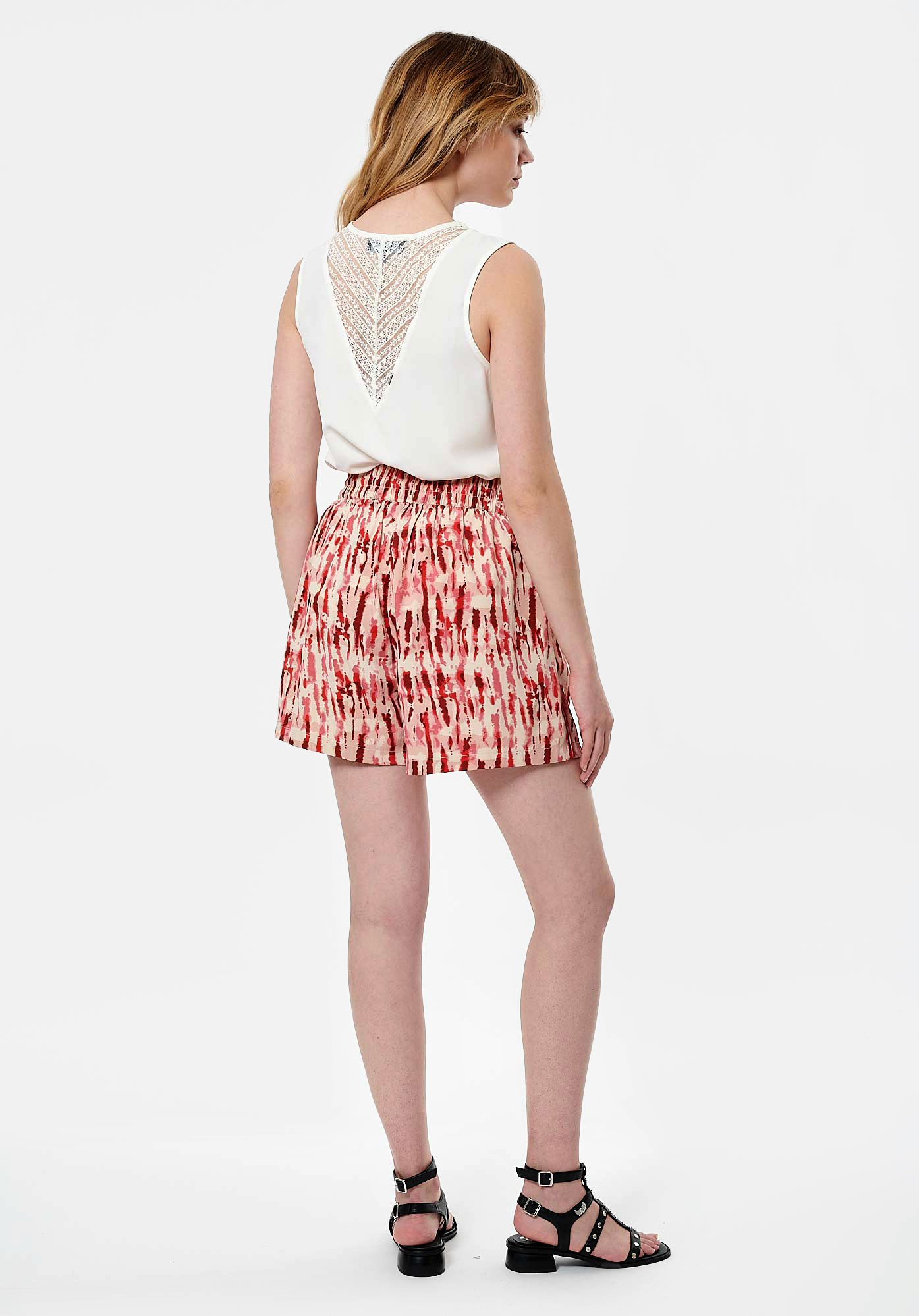 AARON  Short rose Femme
