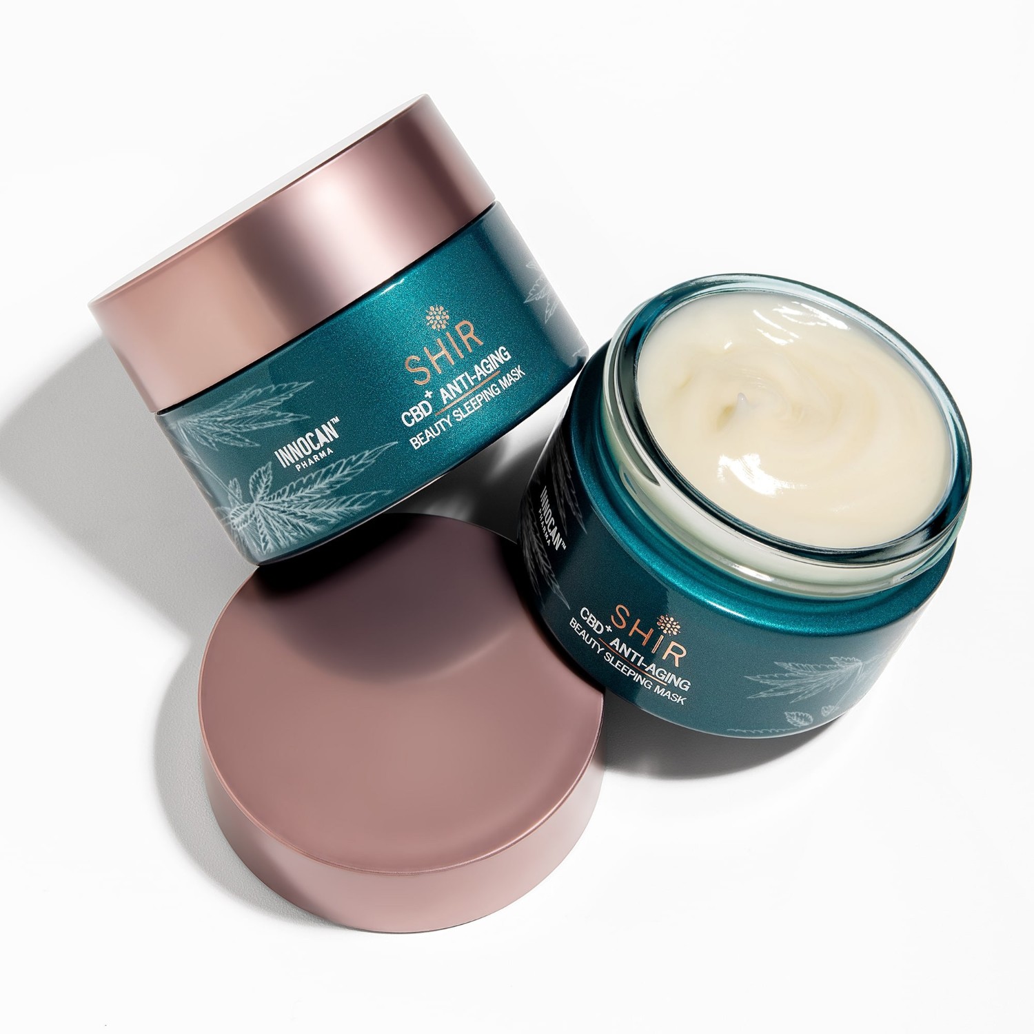SHIR BEAUTY Maska przeciwstarzeniowa na noc z koncentratem CBD