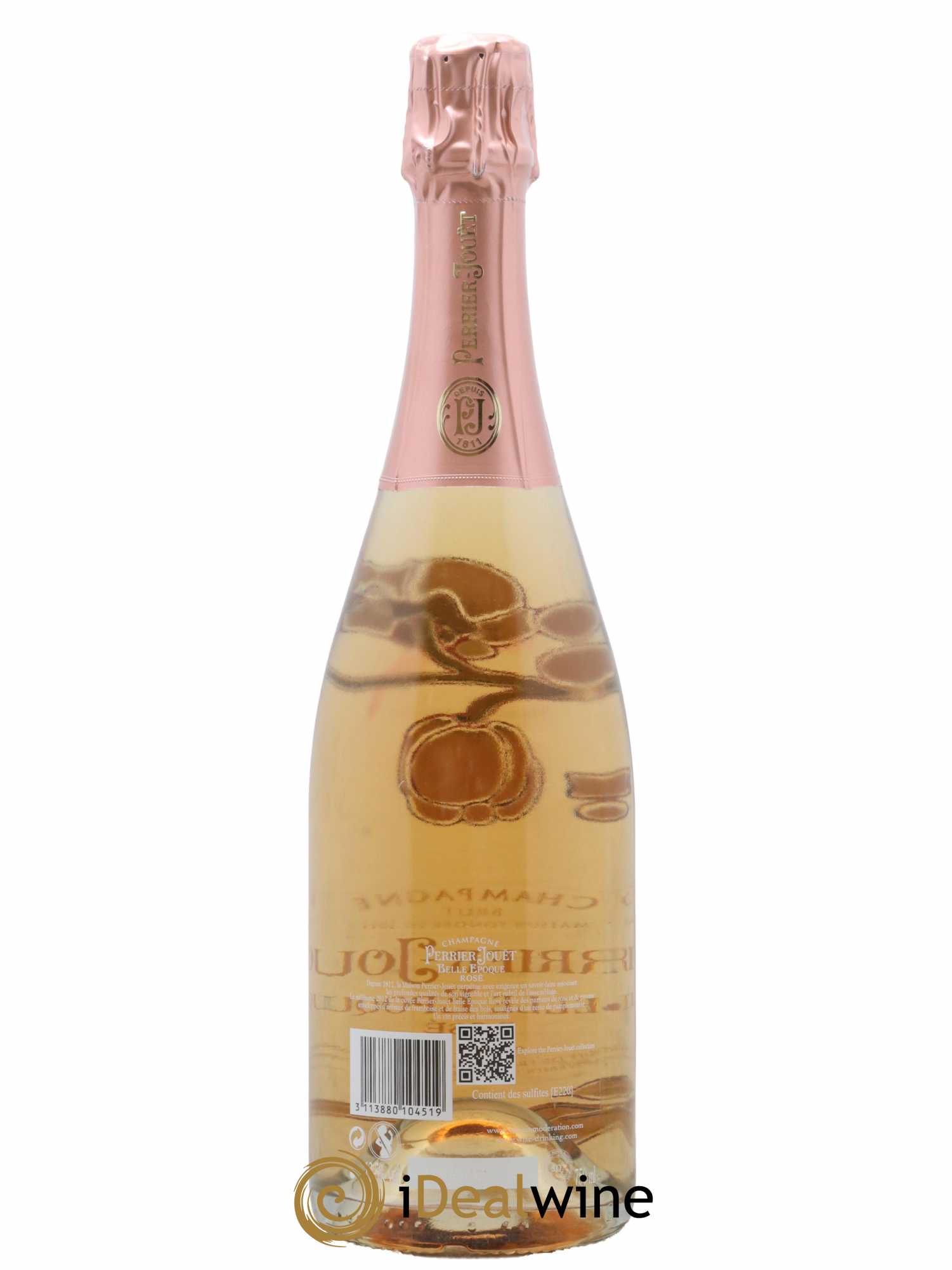 Cuvée Belle Epoque Perrier Jouët  2012 - Lot de 1 Bouteille