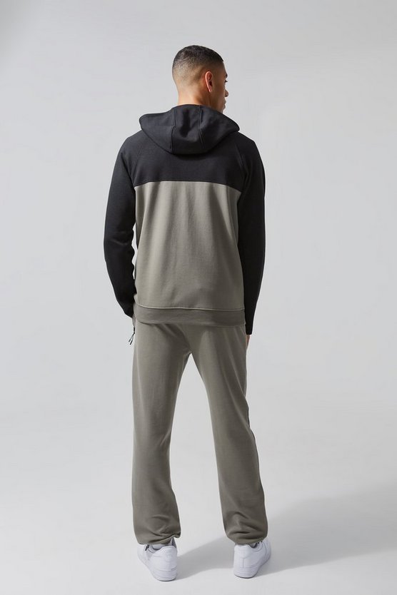 Man Active Hoodie mit Reißverschluss