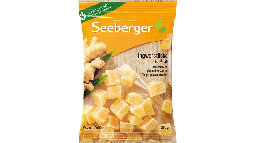 Seeberger Ingwerstuecke Kandiert 200 g