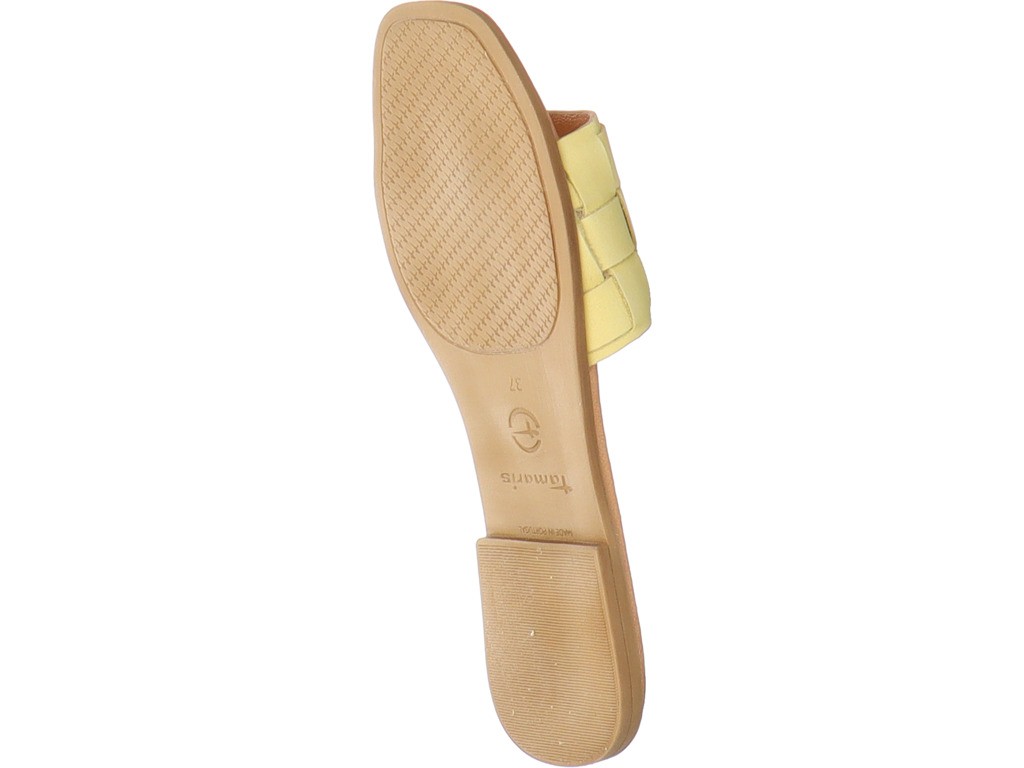 TAMARIS Klassische Sandalen gelb Da.-Pantolette