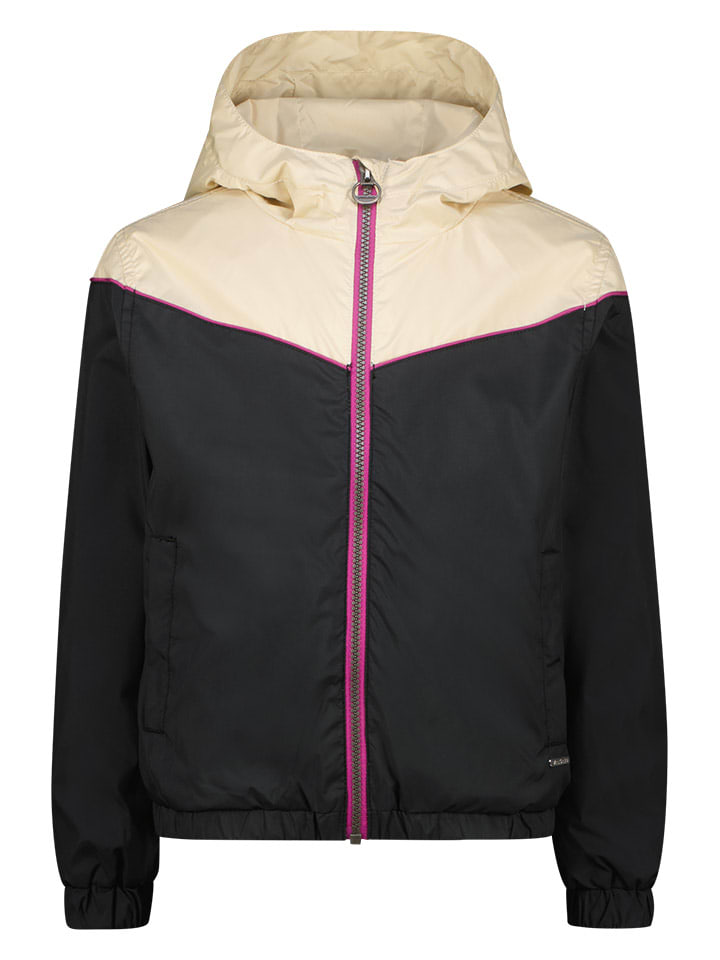 Vingino Übergangsjacke in Schwarz/ Creme günstig kaufen