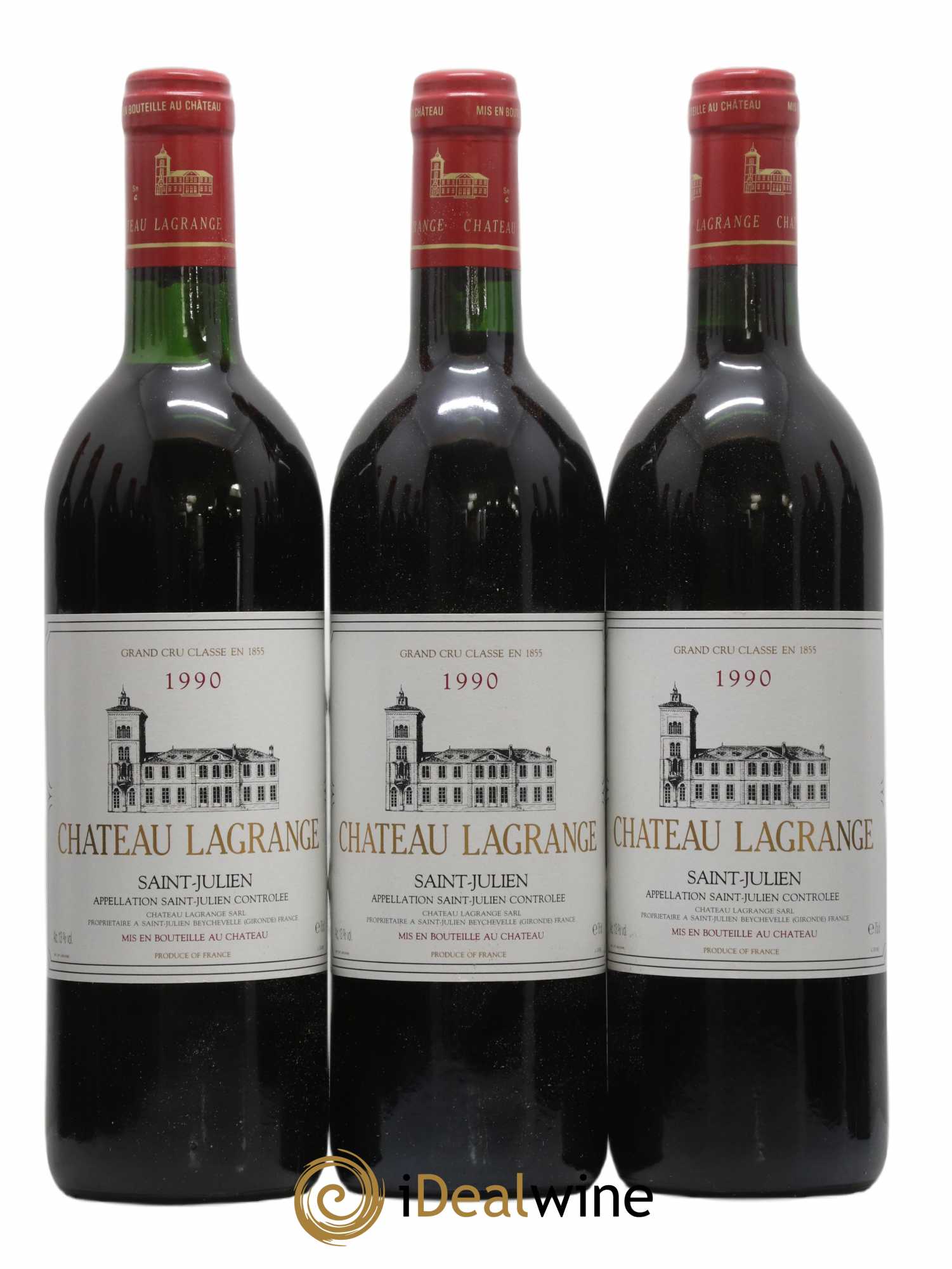Château Lagrange 3ème Grand Cru Classé  1990 - Lot de 12 Bouteilles