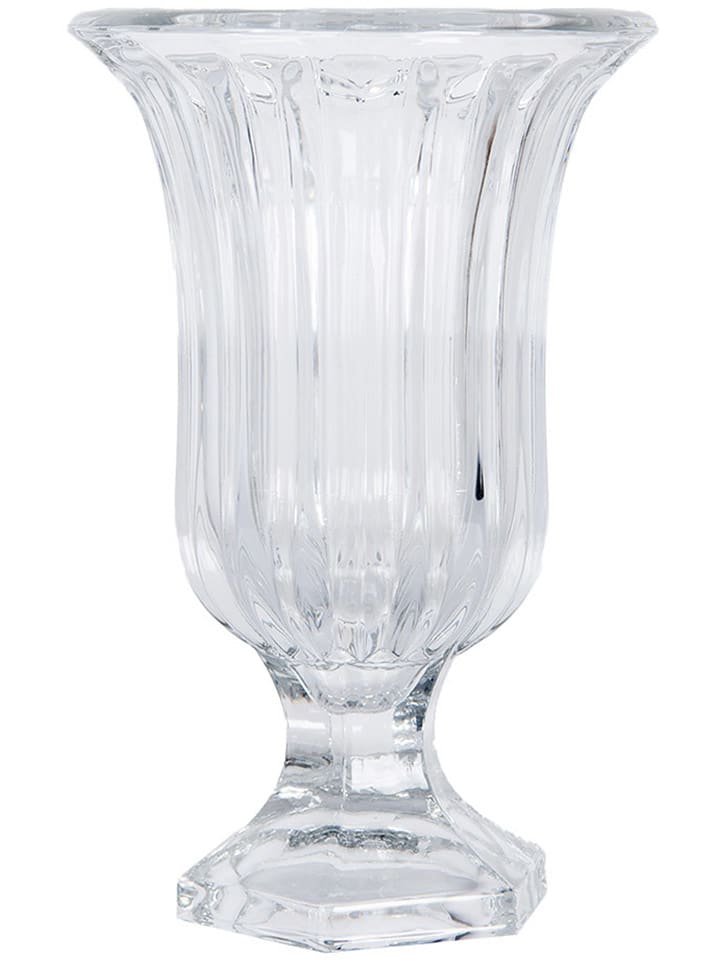 Clayre & Eef Vase in Transparent - (H)19 x Ø 12 cm günstig kaufen onesize