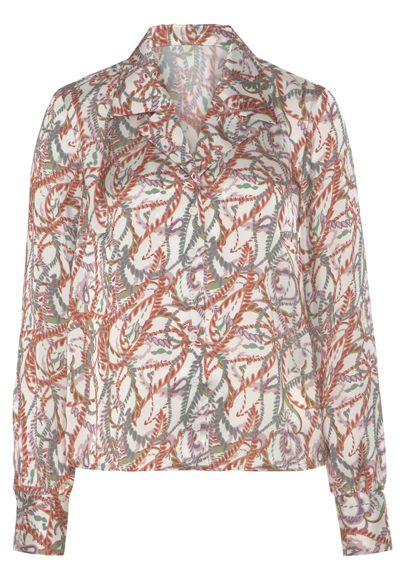 Druckbluse