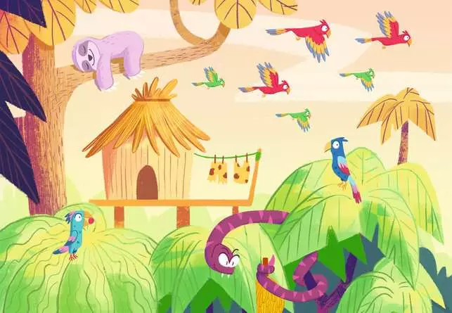 Kinderpuzzle ab 4 Jahren - Dschungelabenteuer - 24 Teile