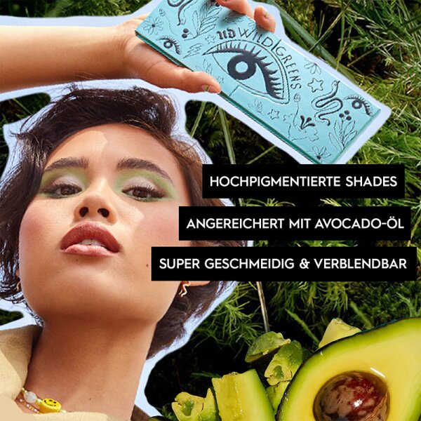 Urban Decay Wild Greens Eyeshadow Palette Lidschatten Palette