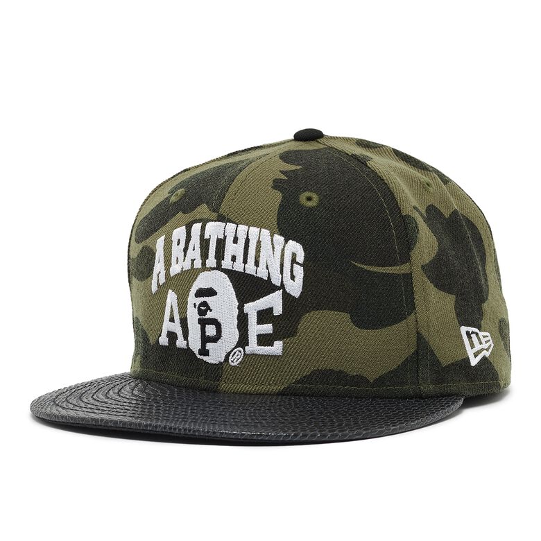 A Bathing Ape 1st Camo New Era 9 Fifty Cap green