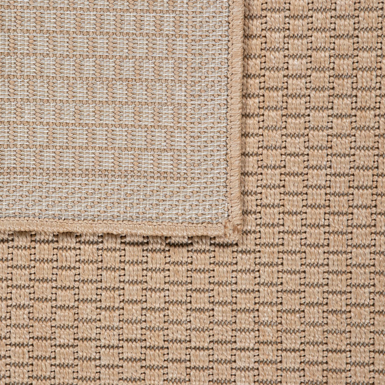 Outdoorteppich In-& Outdoorteppich Terrasse Küche Balkon Wetterbeständig, TT Home, rechteckig, Höhe: 4 mm