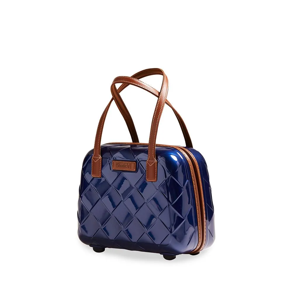 Stratic Leather&More - Hartschalen-Koffer Beautycase (bis 28cm) - blue