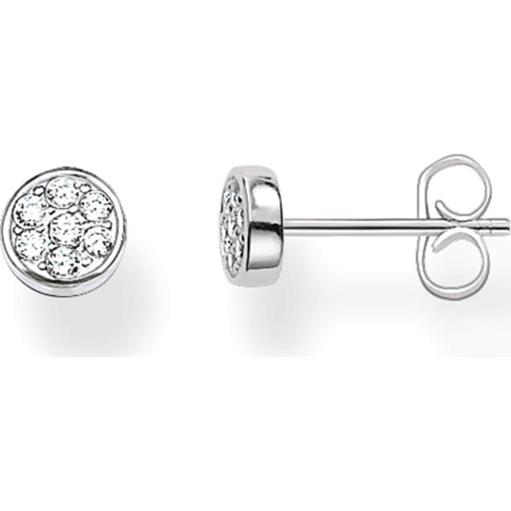 Thomas Sabo Boucles d'oreilles à fermoir à poussette 925 Argent Boucles d'oreilles