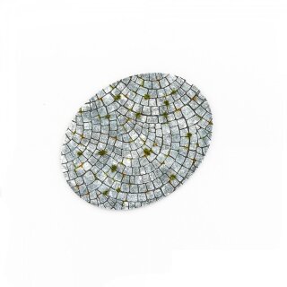Cobblestone 120 x 92mm Oval - Base Topper (1)