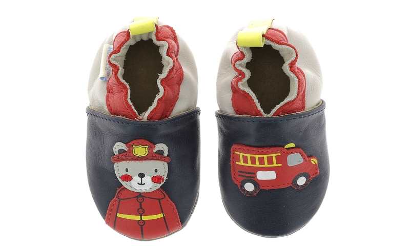 Chaussons cuir Fireman