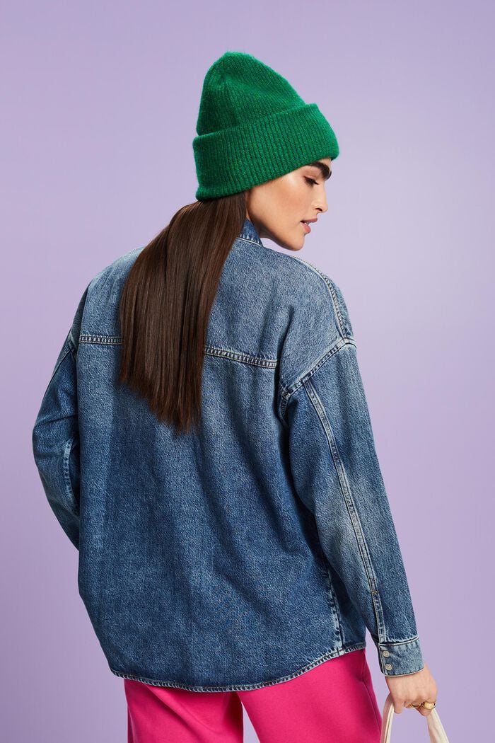 Oversize-Jeanshemd