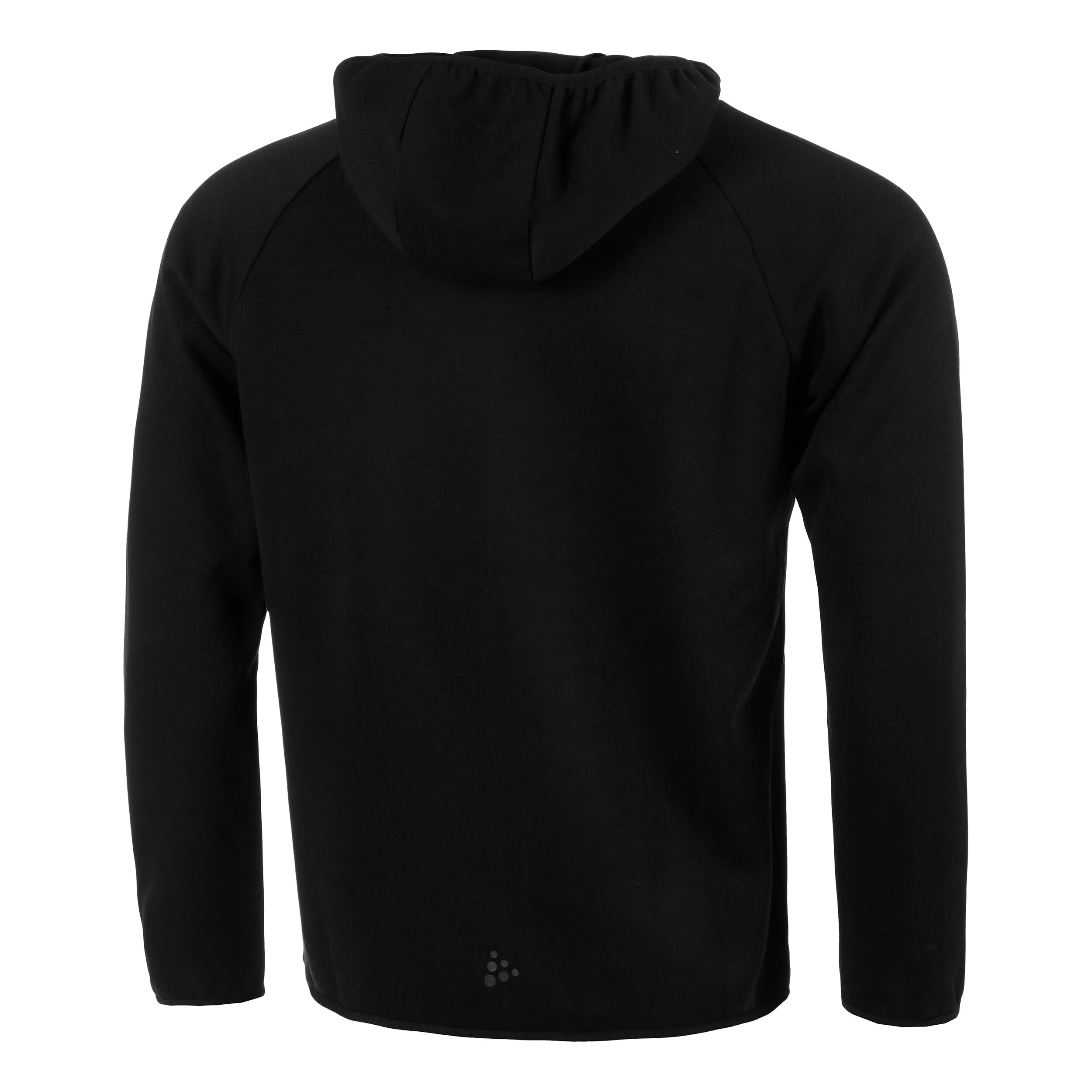 Full Zip Hoody Herren - Schwarz