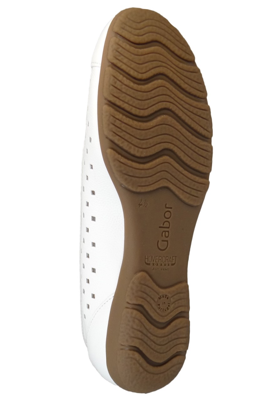 GABOR Ballerinas weiss Gabor Fashion Sportlicher Ballerina 24.1