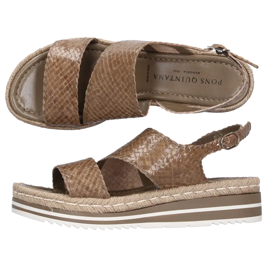 Pons Quintana - Sandalen 8329 Kalbsleder - beige