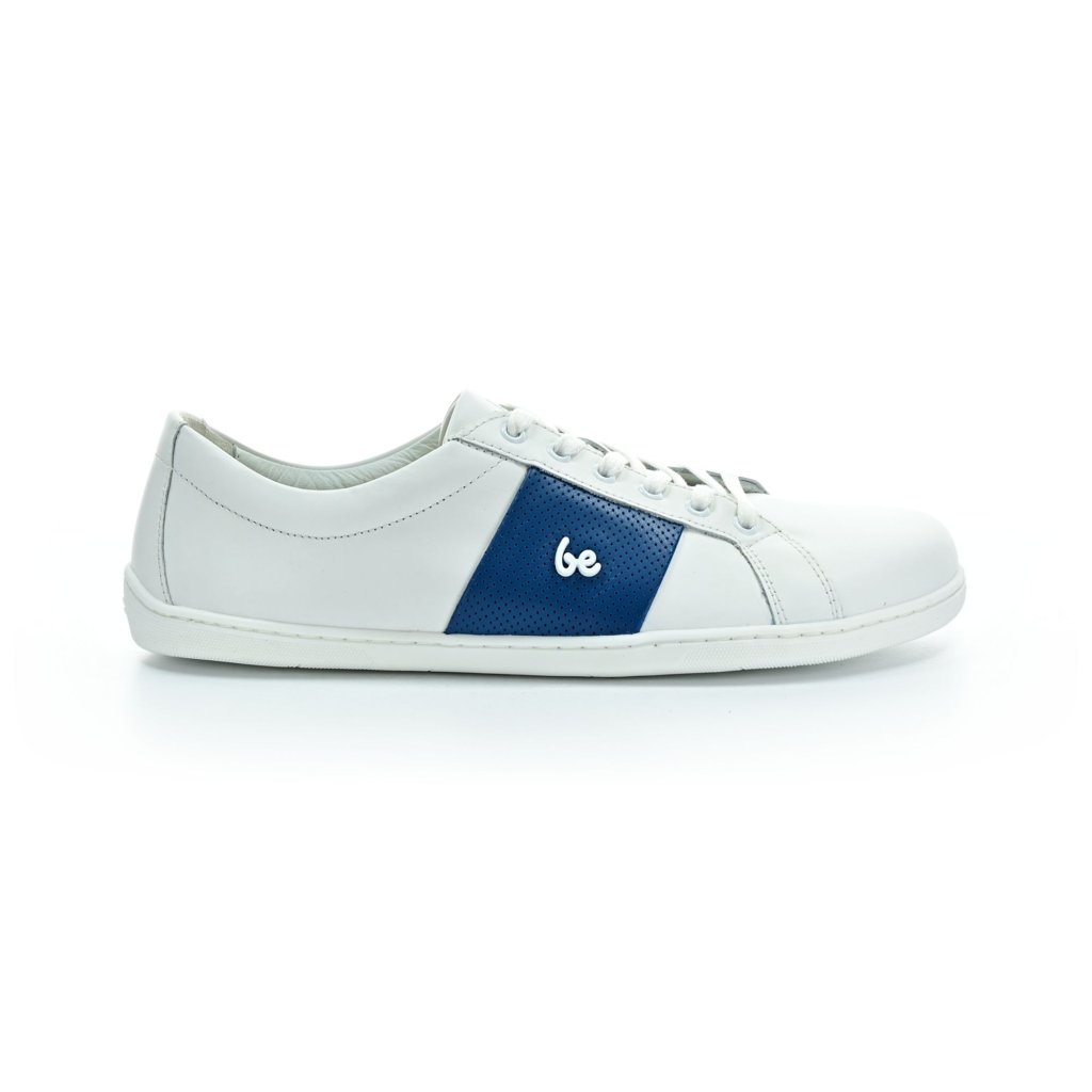 Be Lenka Elite White Blue Barfußschuhe