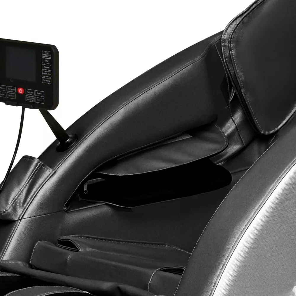 Happy Home Happy Home elektrischer Massagesessel mit Airbag Massage für Arme, Beine und Schultern schwarz