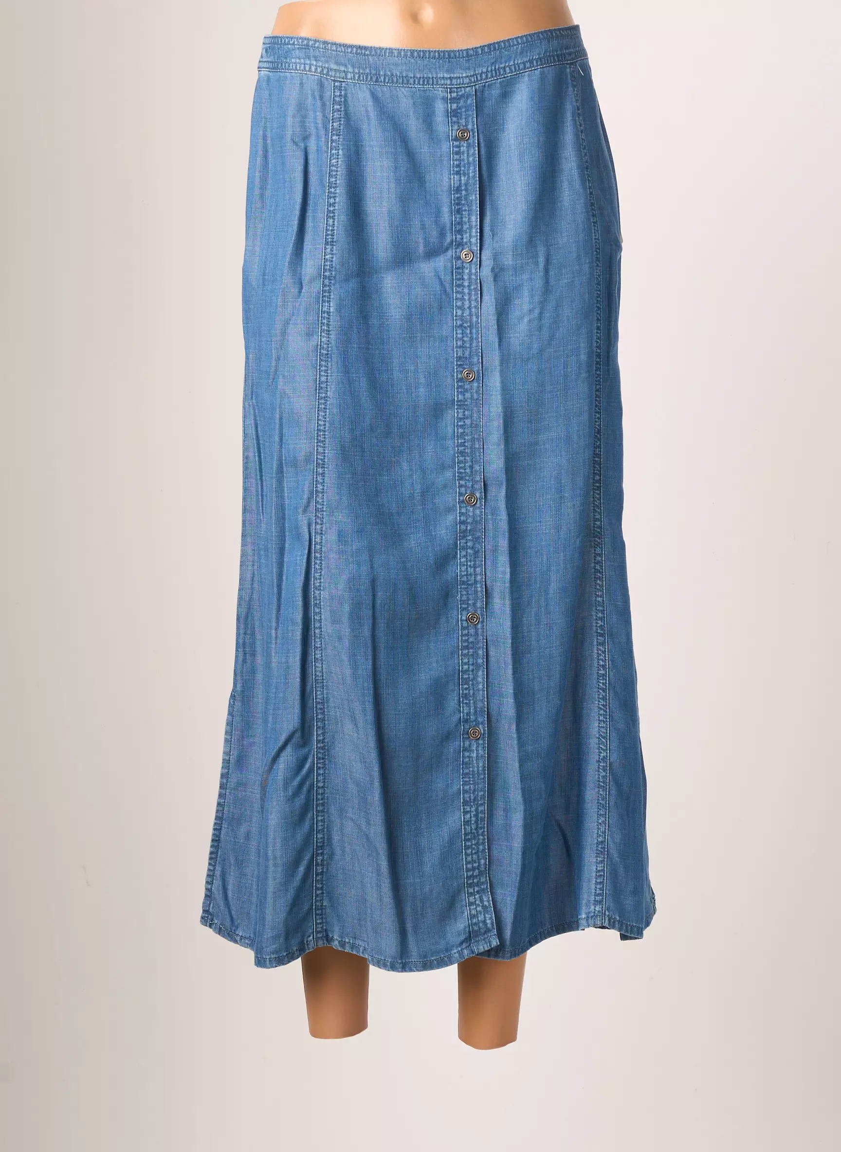 Barbara Lebek Jupes Longues Femme couleur bleu