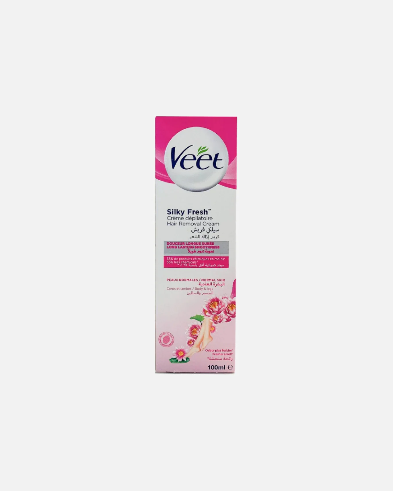 Veet Crema Depilatoria Silky Fresh 100ml - Pelle Normale