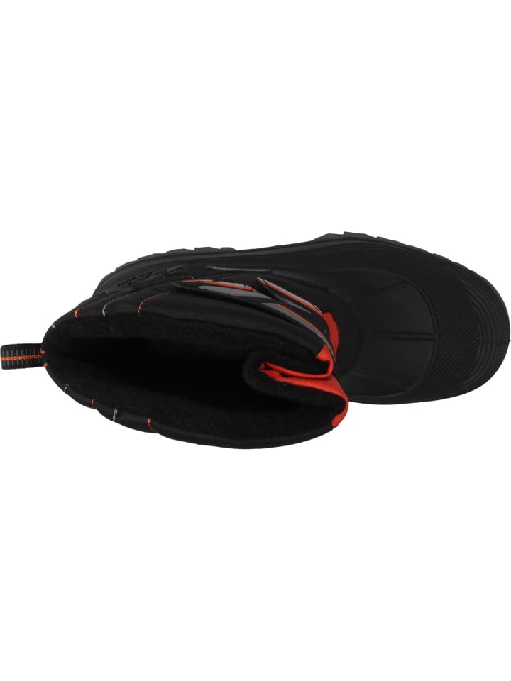 Spirale Kinder-Winterstiefel Frodo gefüttert in schwarz/orange günstig kaufen