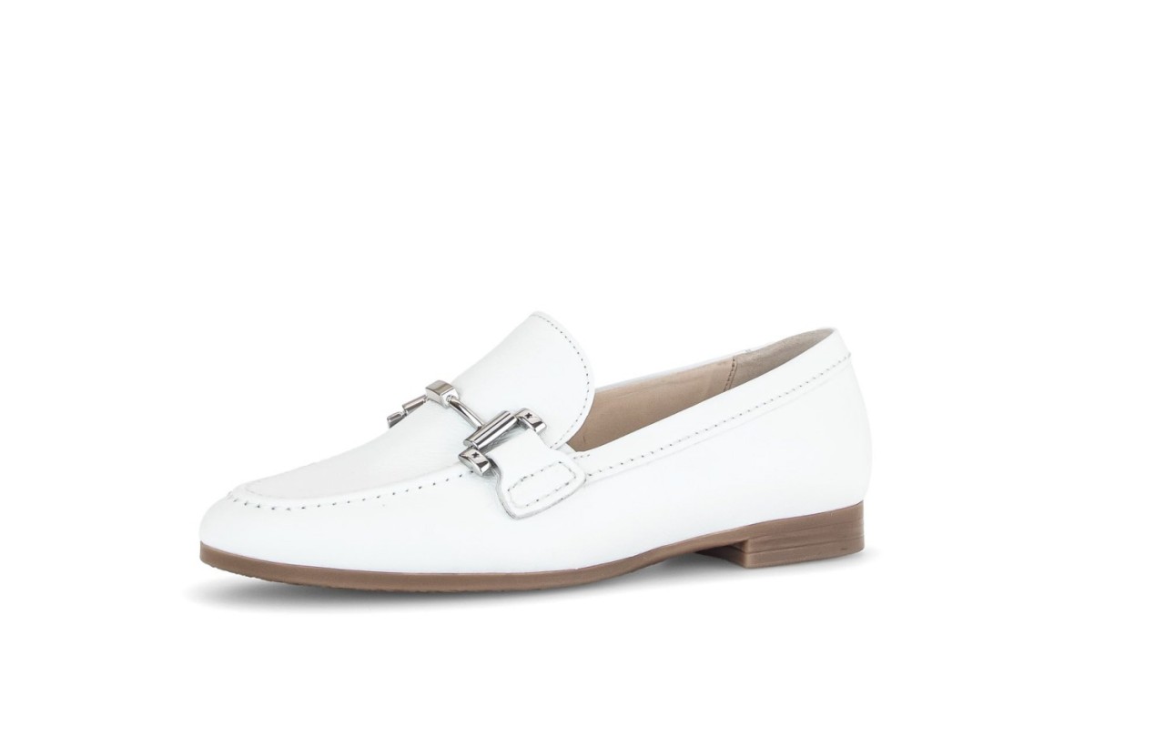 GABOR Klassische Slipper weiss
