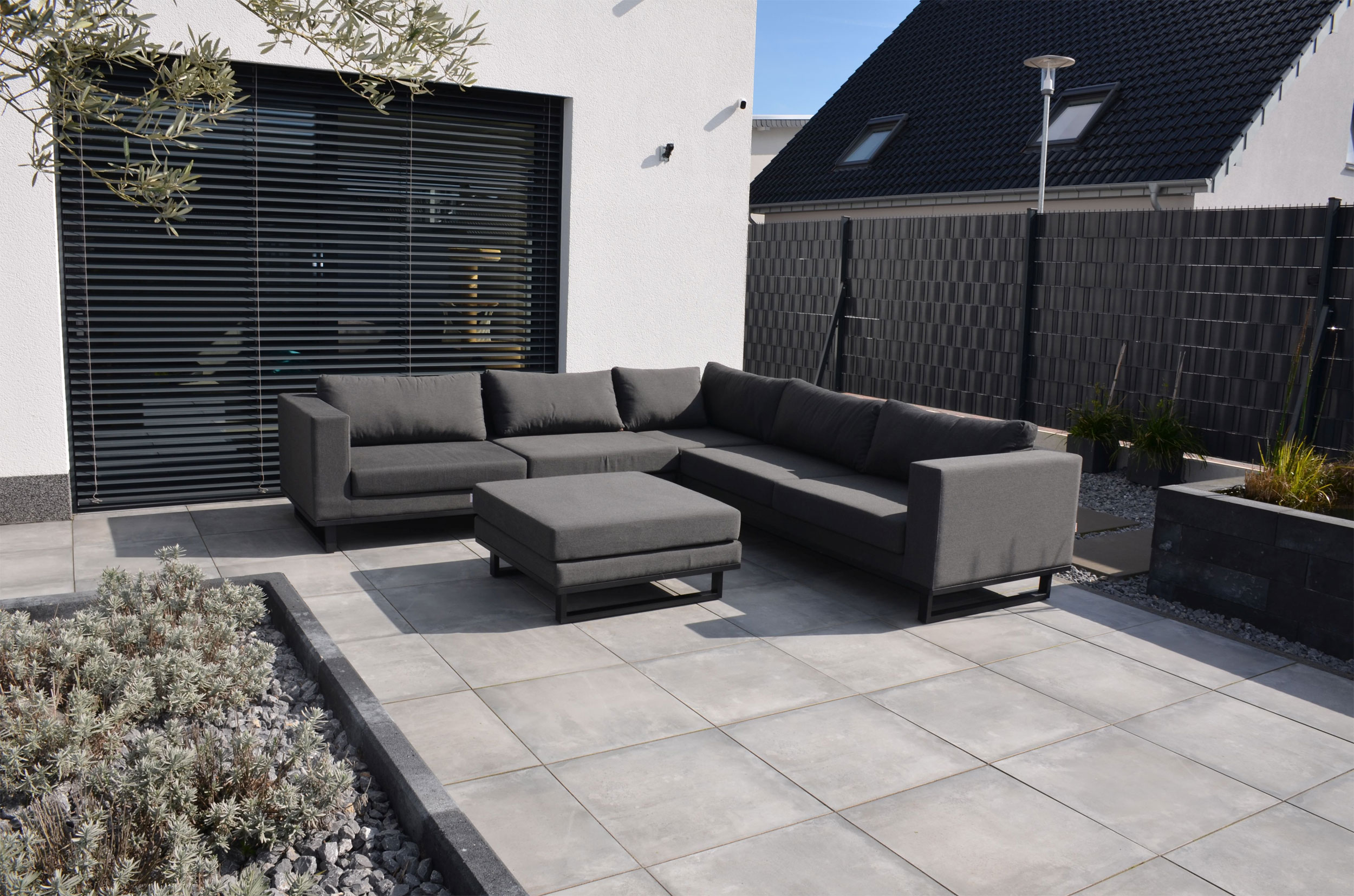 OUTDOORGartenlounge Set Sunbrella