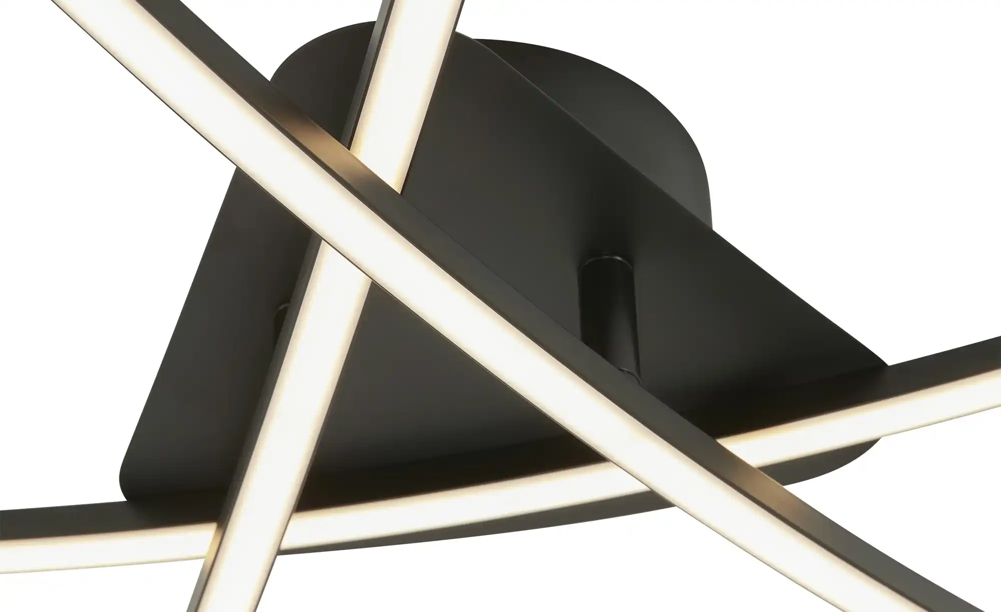 KHG LED-Deckenleuchte, 3-flammig, schwarz
