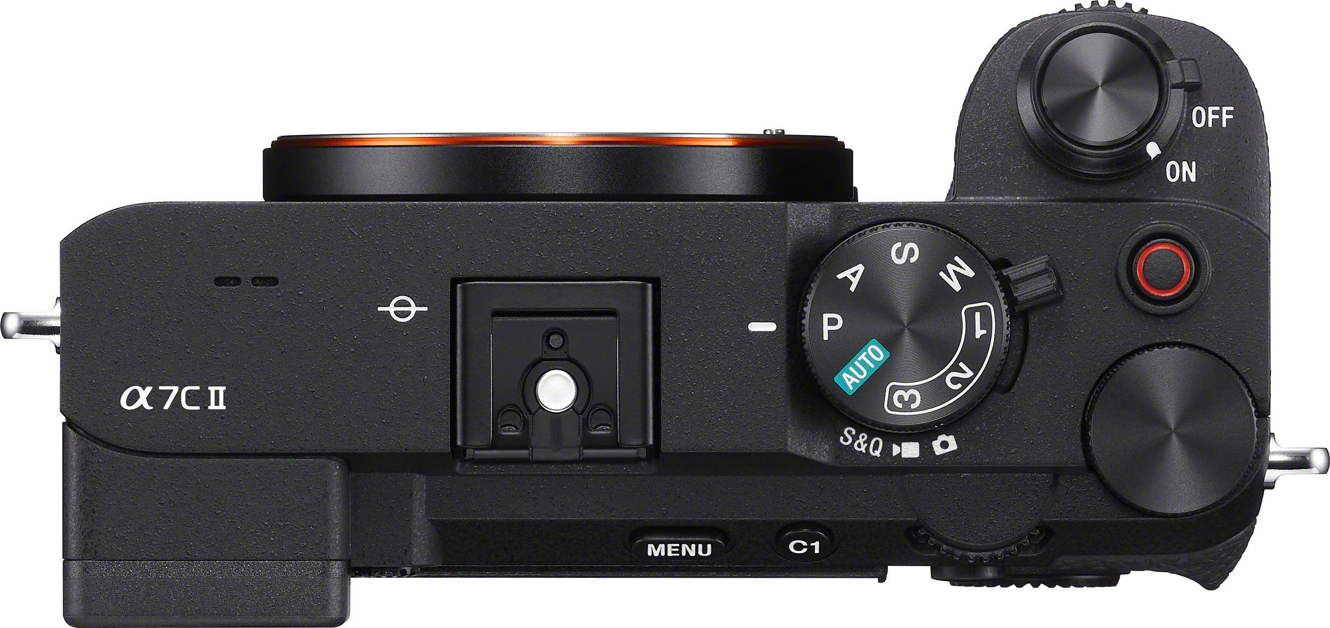 Sony Alpha 7C II Systemkamera (FE 28-60mm f4-5.6, 33 MP, Bluetooth, WLAN)