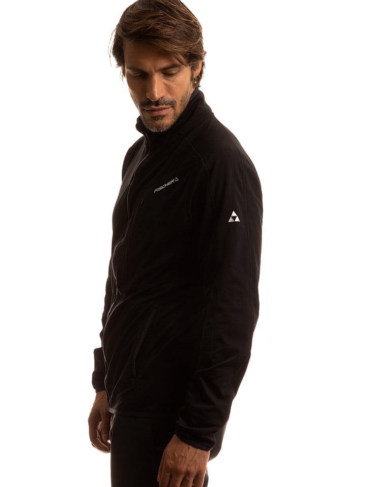 Fischer Fleecejacke in Schwarz günstig kaufen