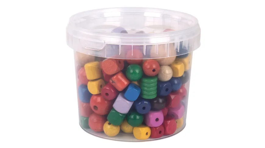 Rayher Holzperlen bunt, 350g 350 g