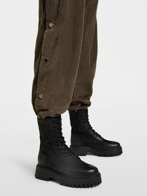 5th Avenue Leder Schnürboots