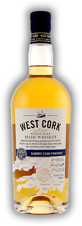 West Cork Single Malt Sherry Cask Finish West Cork Single Malt Sherry Cask Finish  0,7	 Liter - Vol 43%