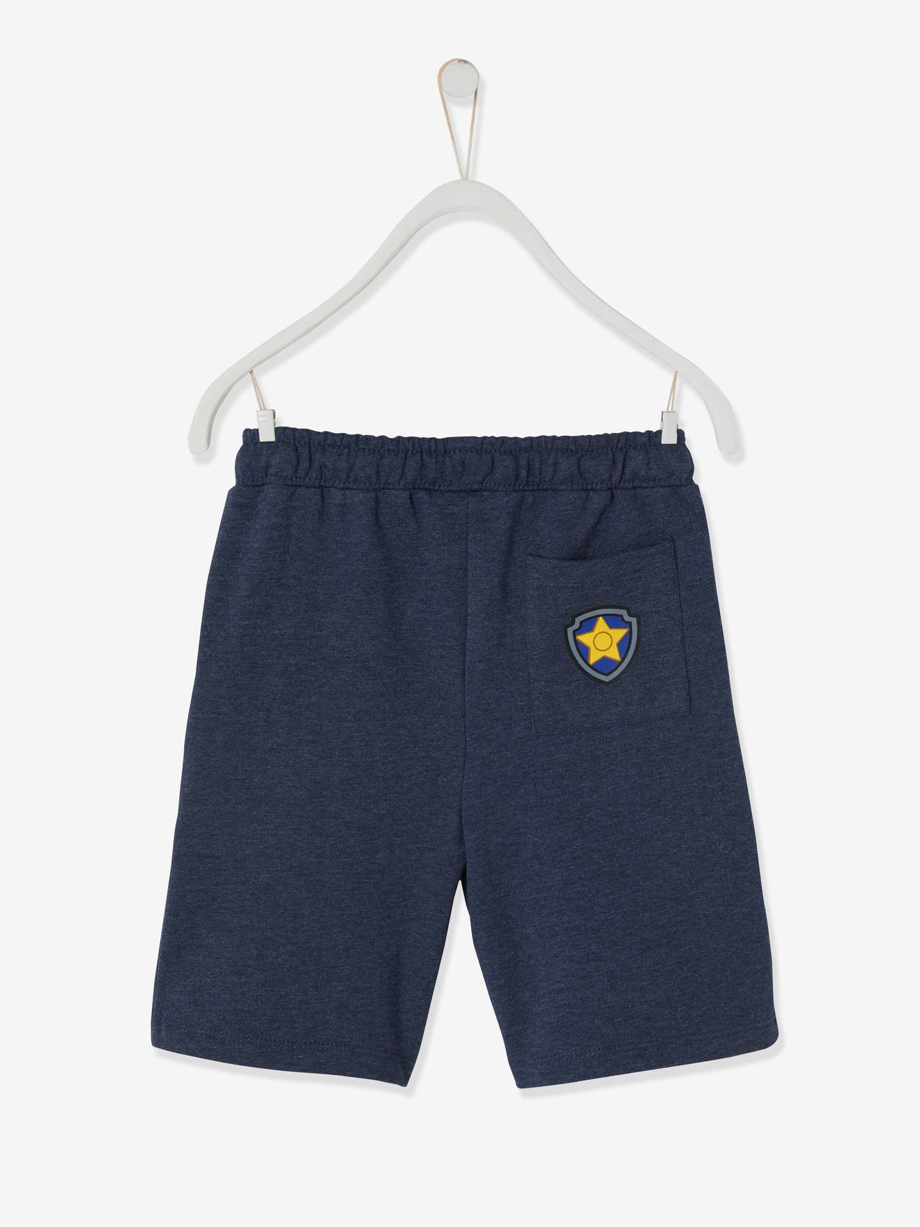 Bermuda garçon Chase Pat' Patrouille® bleu chiné