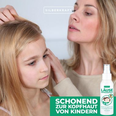 Silberkraft Insektenspray Kopfläusespray, Läuseabwehrspray, 100 ml, 1-St.