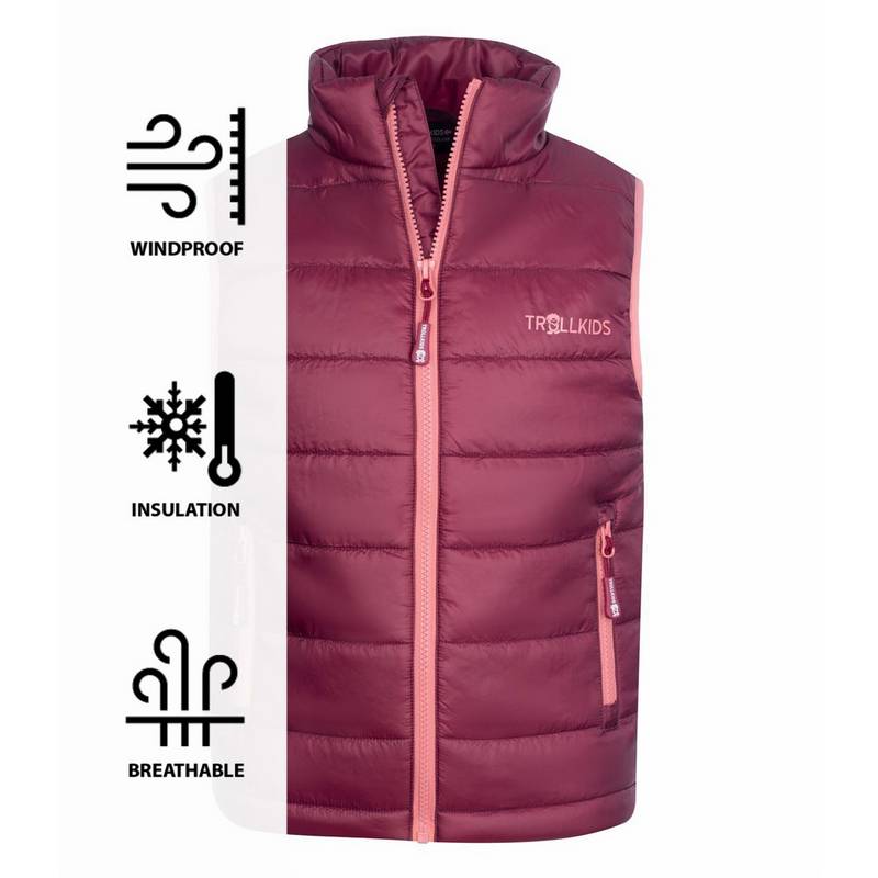 Trollkids Trondheim Outdoorweste Kinder