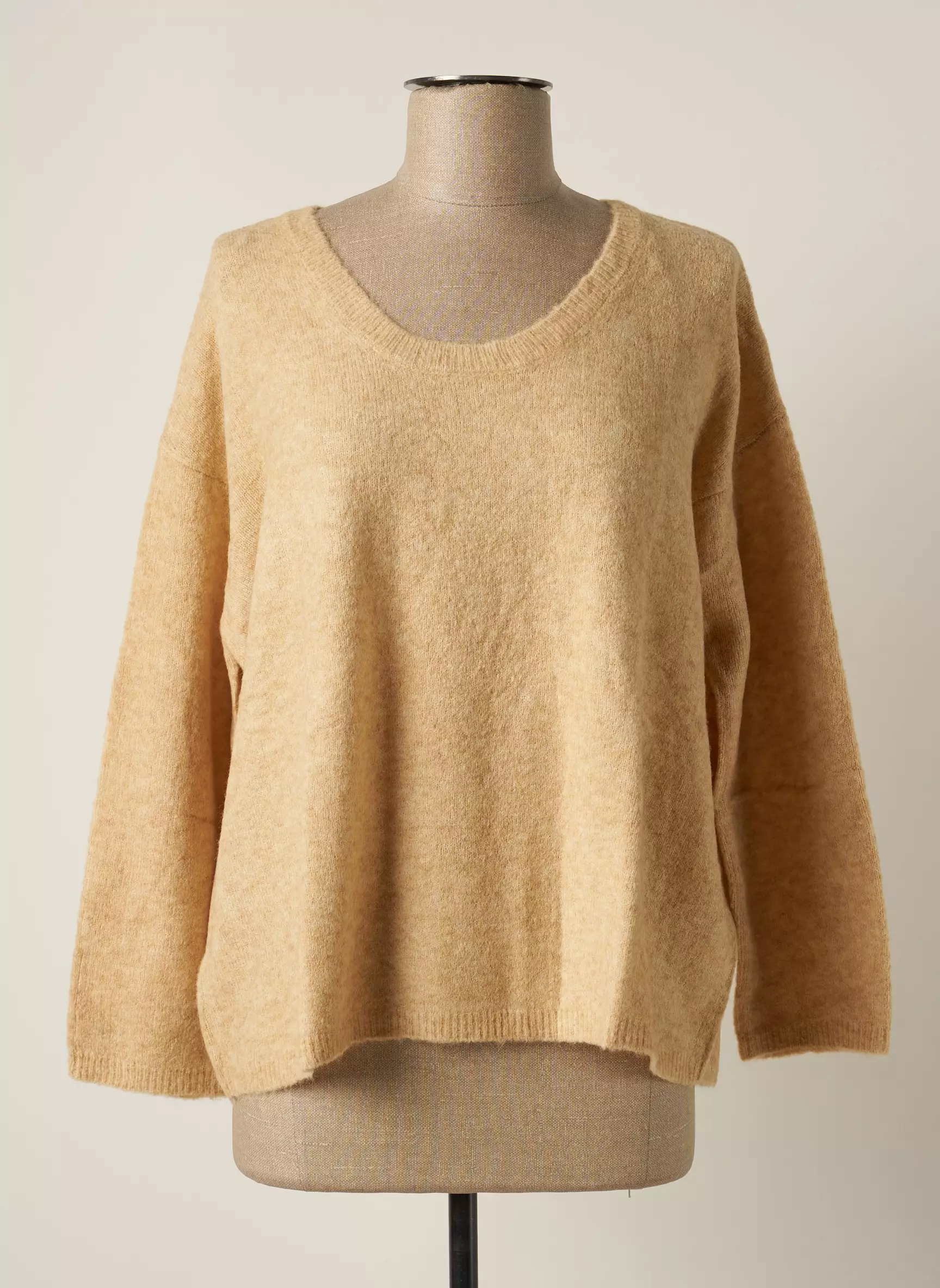 Yerse Pulls Femme couleur beige