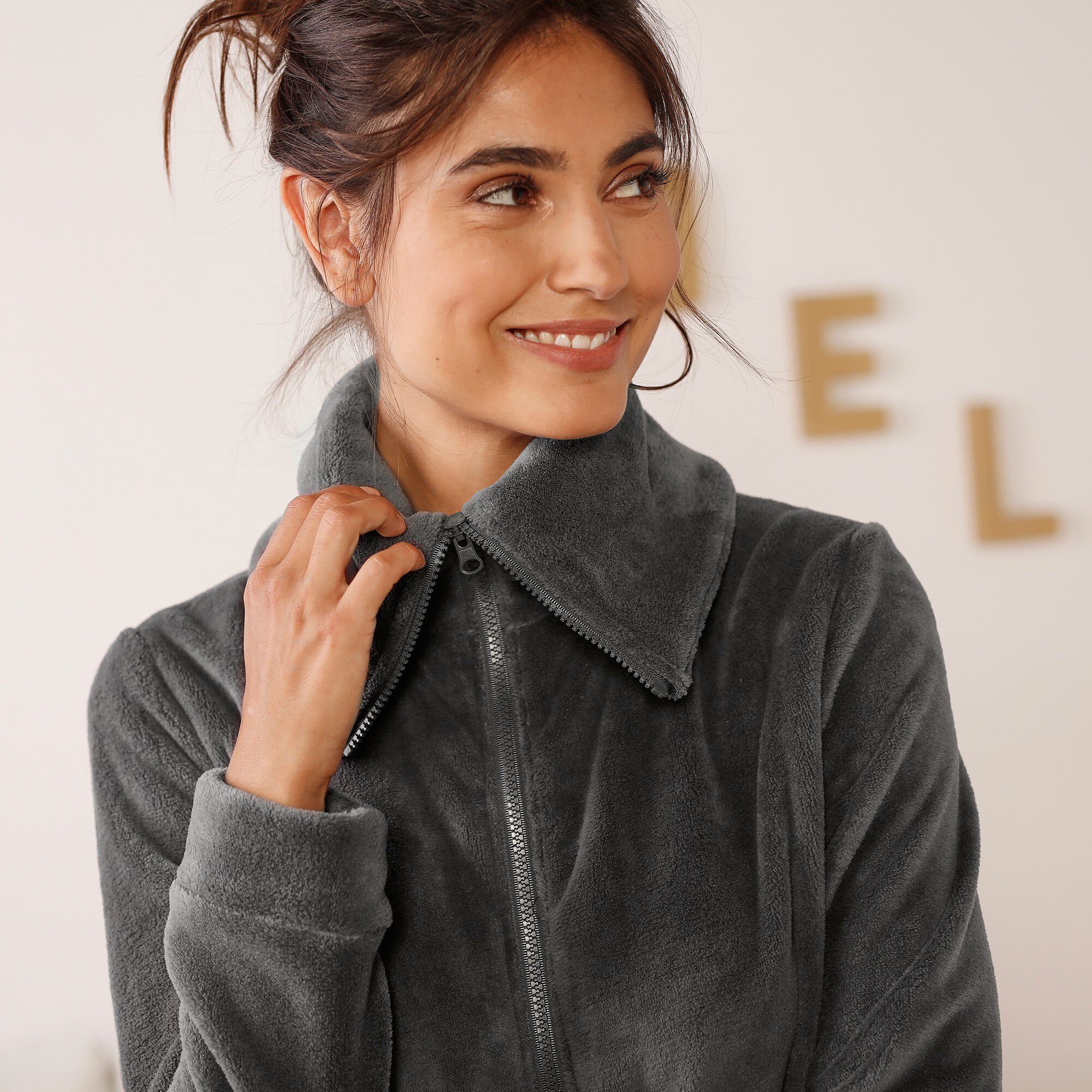 Veste polaire zippée